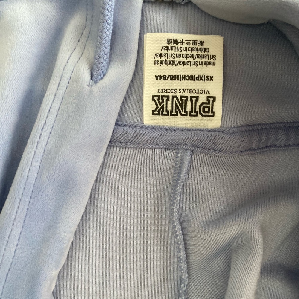Victoria's Secret Pink Light Blue Hoodie